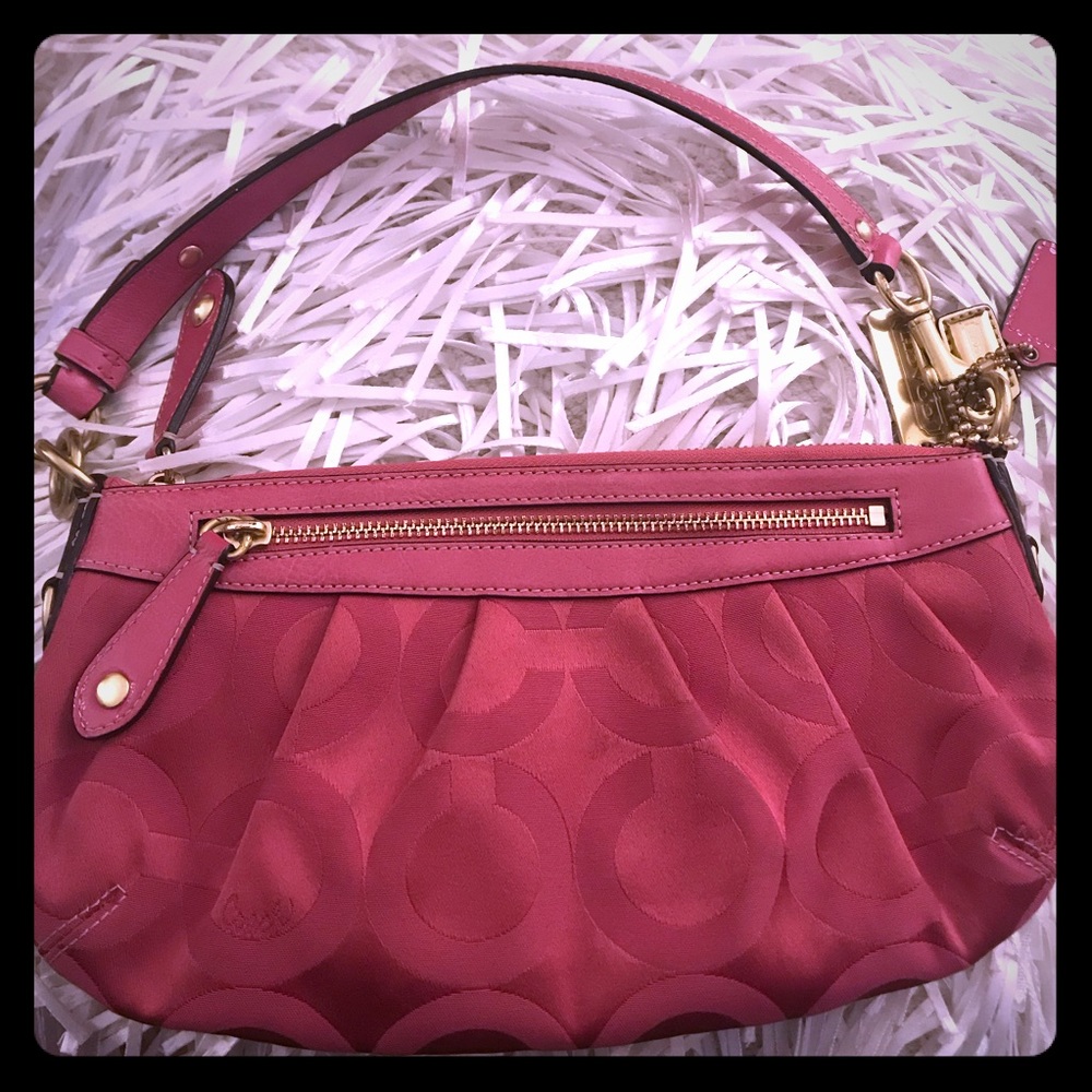 Authentic Coach Madison Op Art Purse